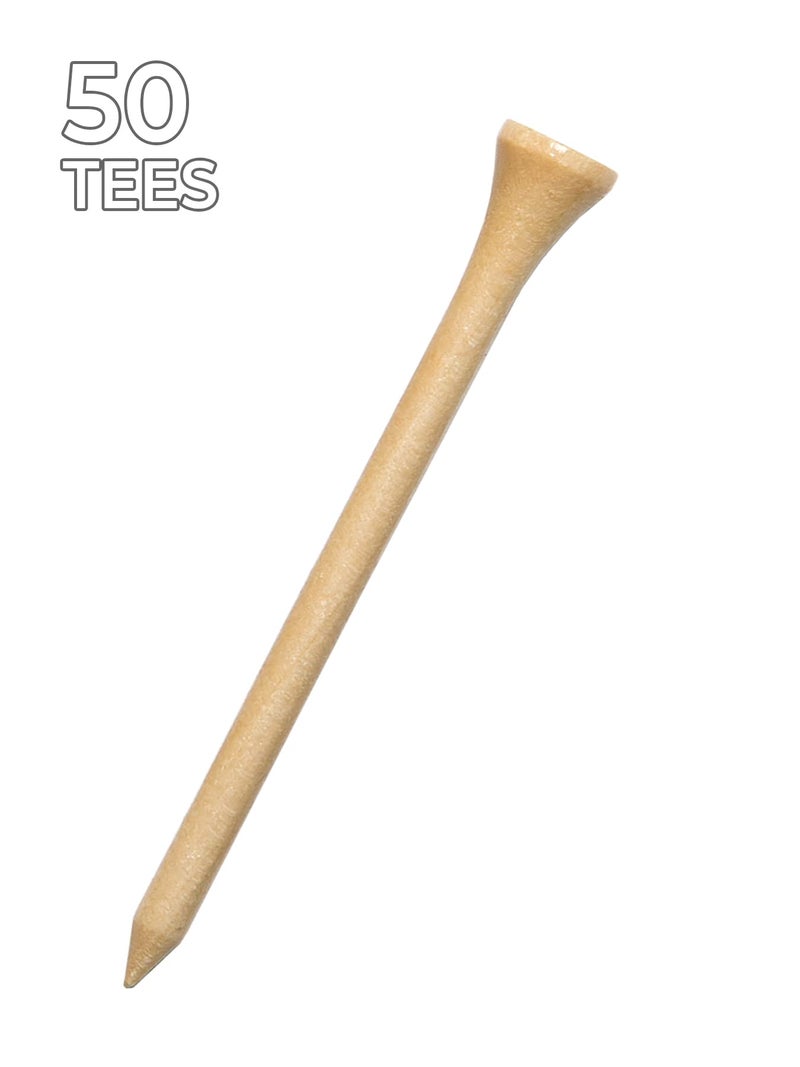 Pride Golf Tee Unisex Adult 50 Count Tees, Natural, 50 Count US - Image 3